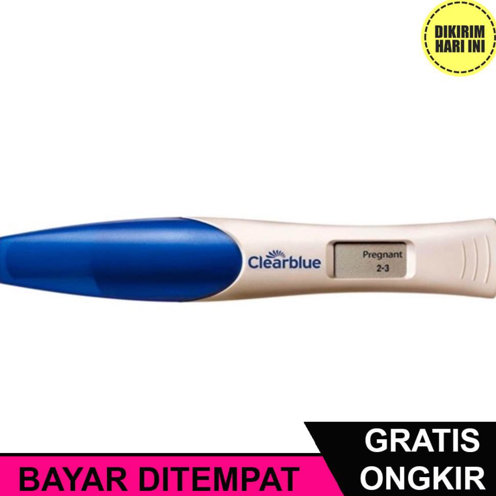 Jual (Bayar Ditempat) Ja2519 Clearblue Digital Pregnancy Test With Weeks Indicator Harga Untuk 1 Pc Indonesia|Shopee Indonesia