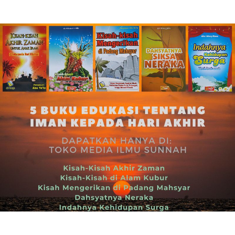 Buku Kisah Akhir Zaman dan Kehidupan Akhirat 1 Set 5 Buku | Shopee Indonesia