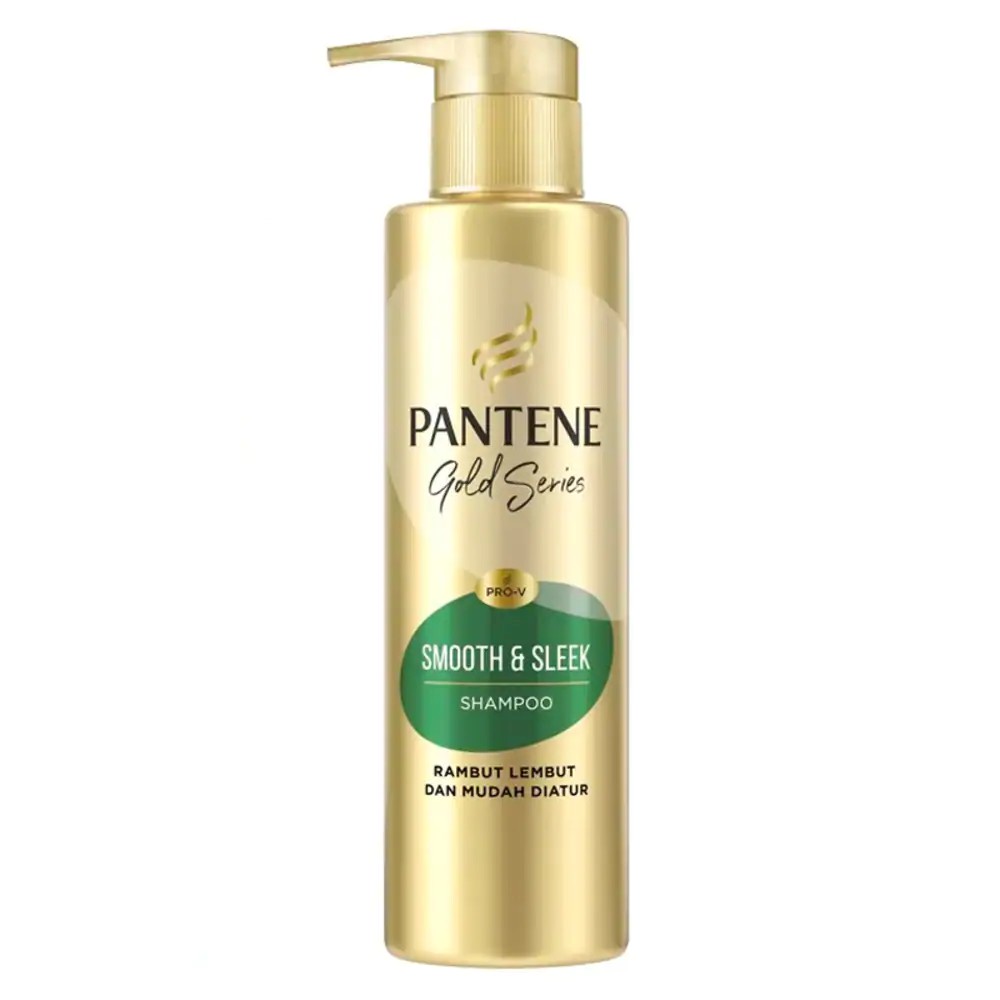 Pantene ProV Gold Series Smooth& Sleek Shampoo 270 ml Shopee Indonesia
