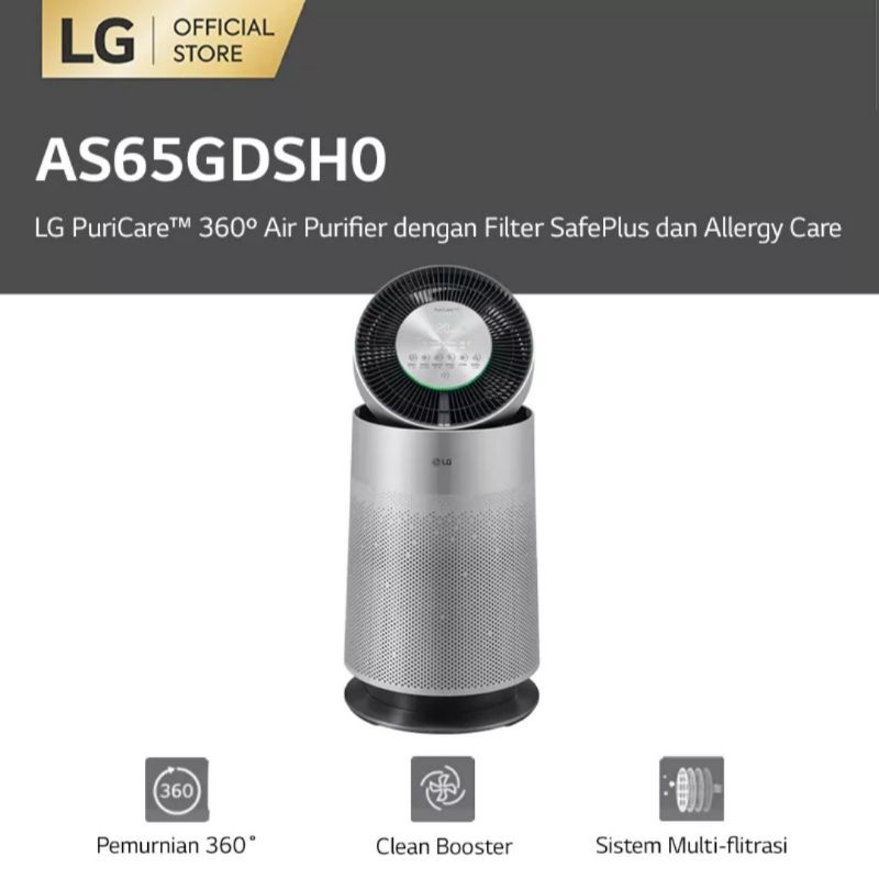 Lg Puricare 360 Air Purifier Harga Dekat Sini