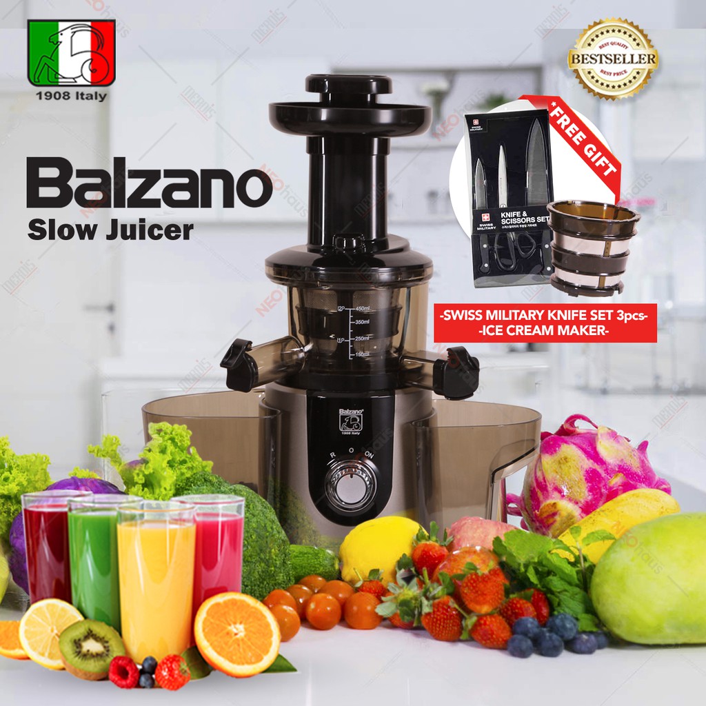 Jual Balzano Slow Juicer blender Gold Shopee Indonesia