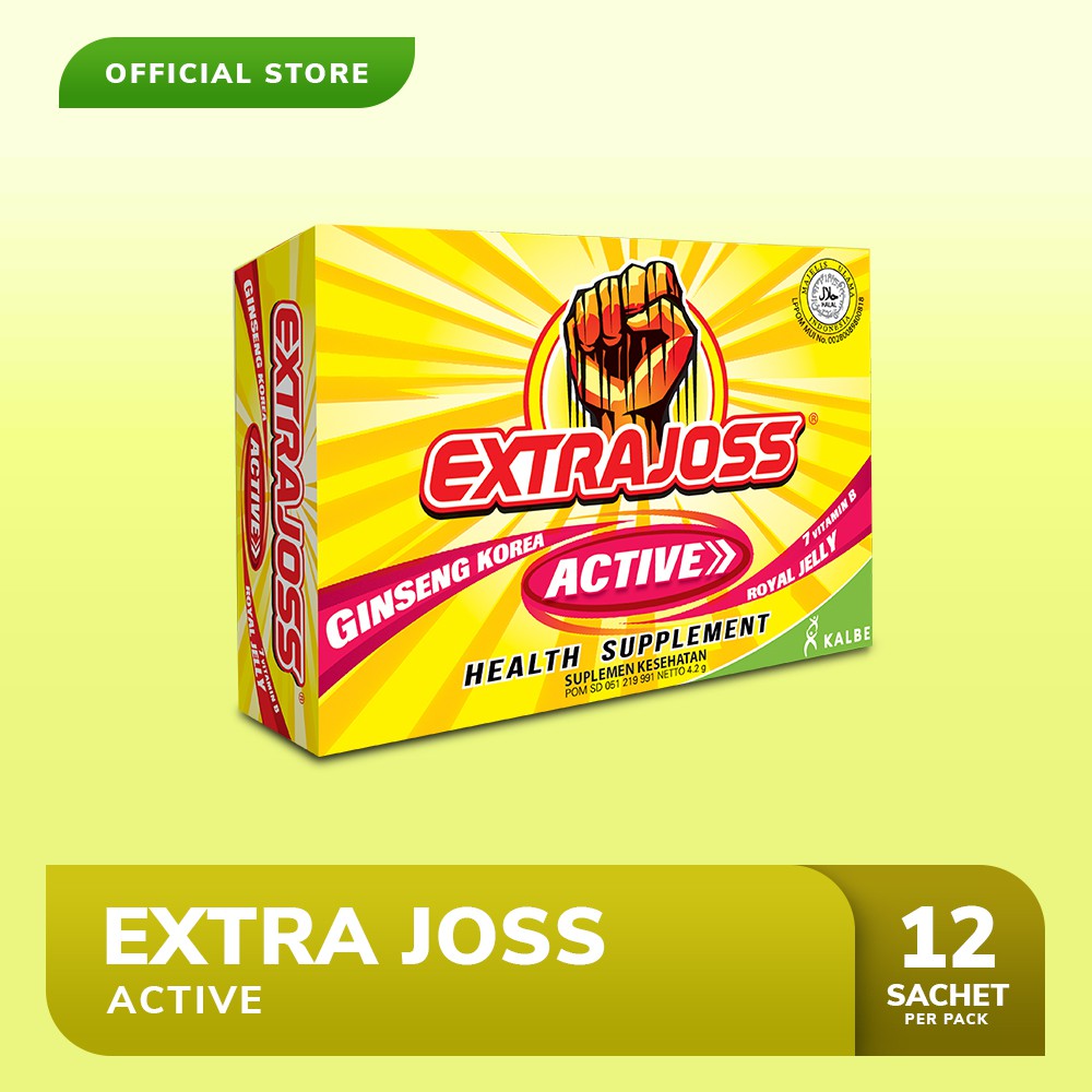 Extra Joss Active B7 Pack (12 Sachet) Shopee Indonesia