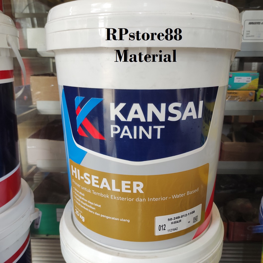 Jual KANSAI HISEALER PAIL 25 KG CAT DASAR TEMBOK / DINDING 25KG