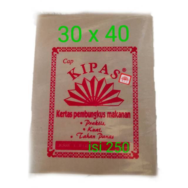 Kertas Minyak/Kertas Penyerap Minyak BUNGKUS NASI (250