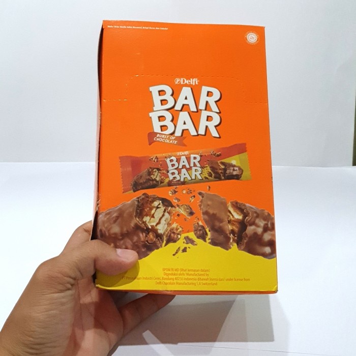 Jual Box 24S - Delfi Bar Bar Coklat Barbar / Wafer Coklat Pt Ceres Atayatoko | Shopee Indonesia