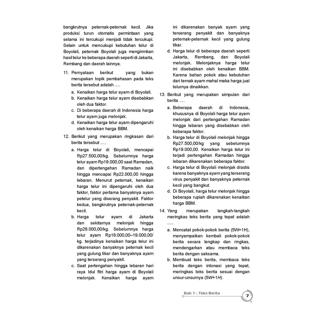 Soal Teks Eksplanasi Kelas 8 Kurikulum 2013 Berbagi Teks Penting
