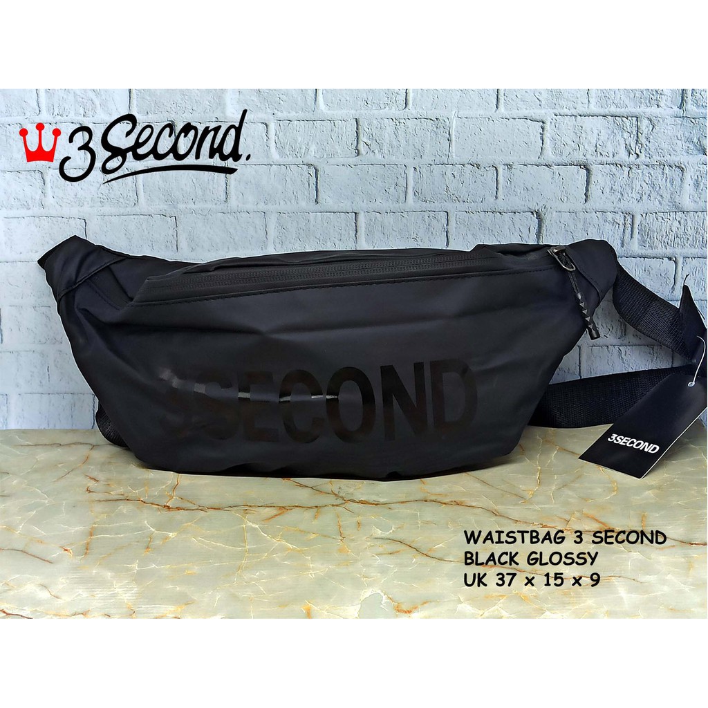 Tas Selempang / WaistBag 3 Second Import Leather Shopee Indonesia