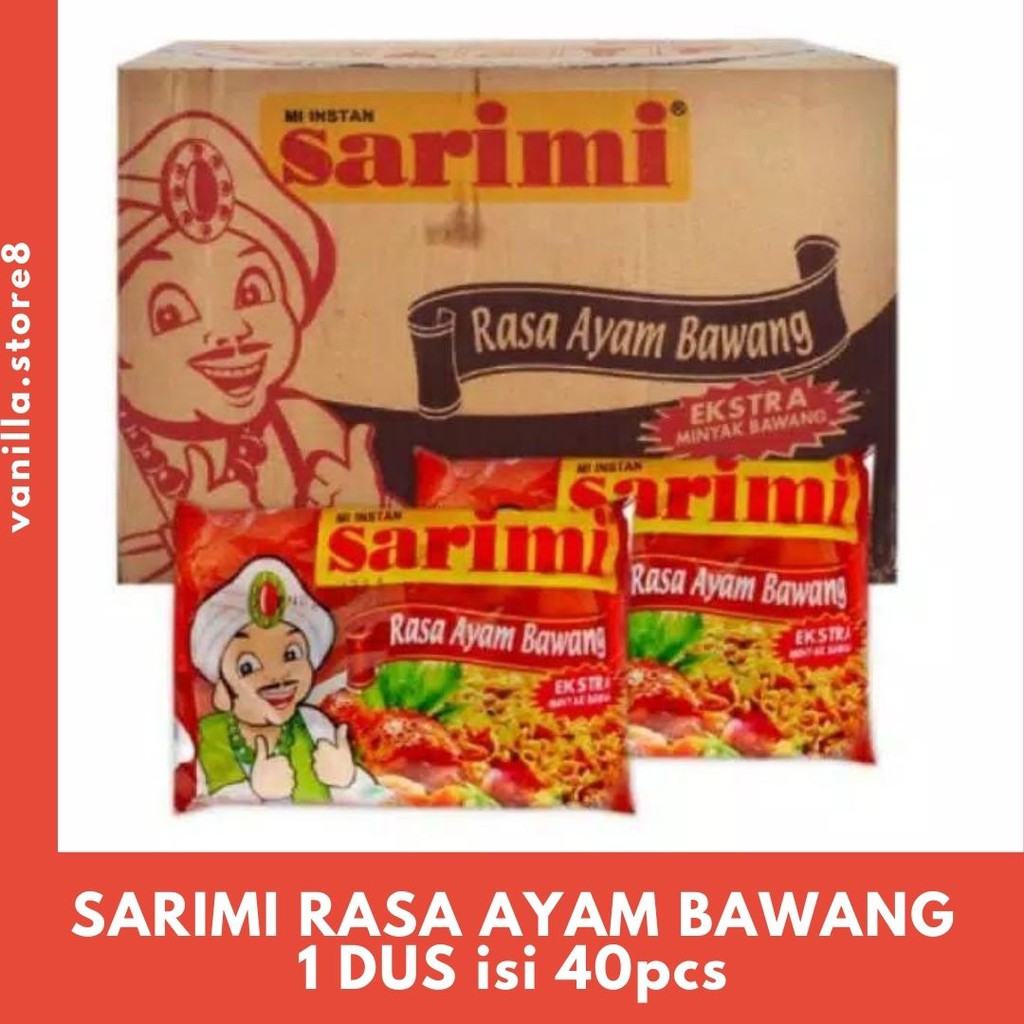 SARIMI KUAH AYAM BAWANG 1 DUS ISI 40pcs | Shopee Indonesia