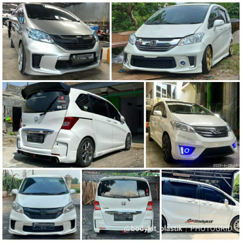 Jual Bodykit full bumper honda freed mugen hybrid axis style Indonesia