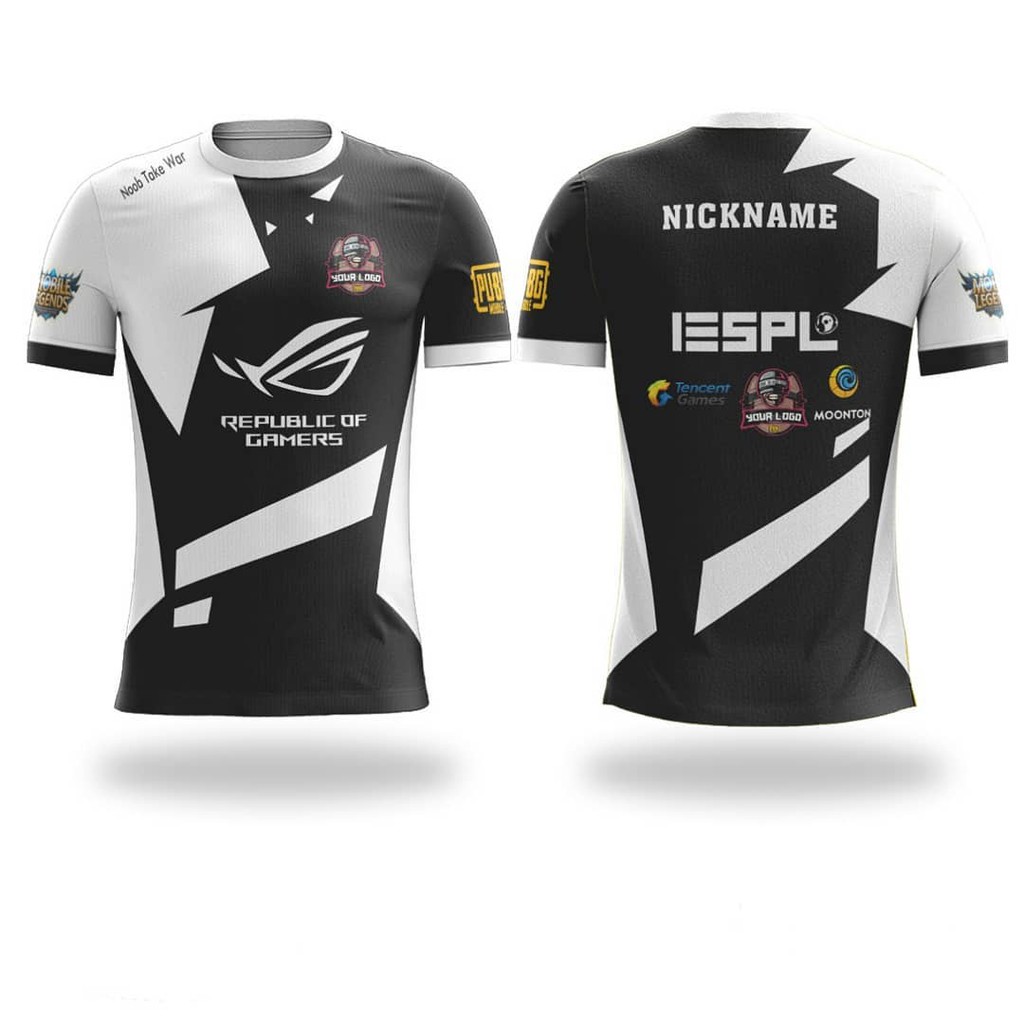 Download Jersey Gaming Baju Gamers Ff PNG