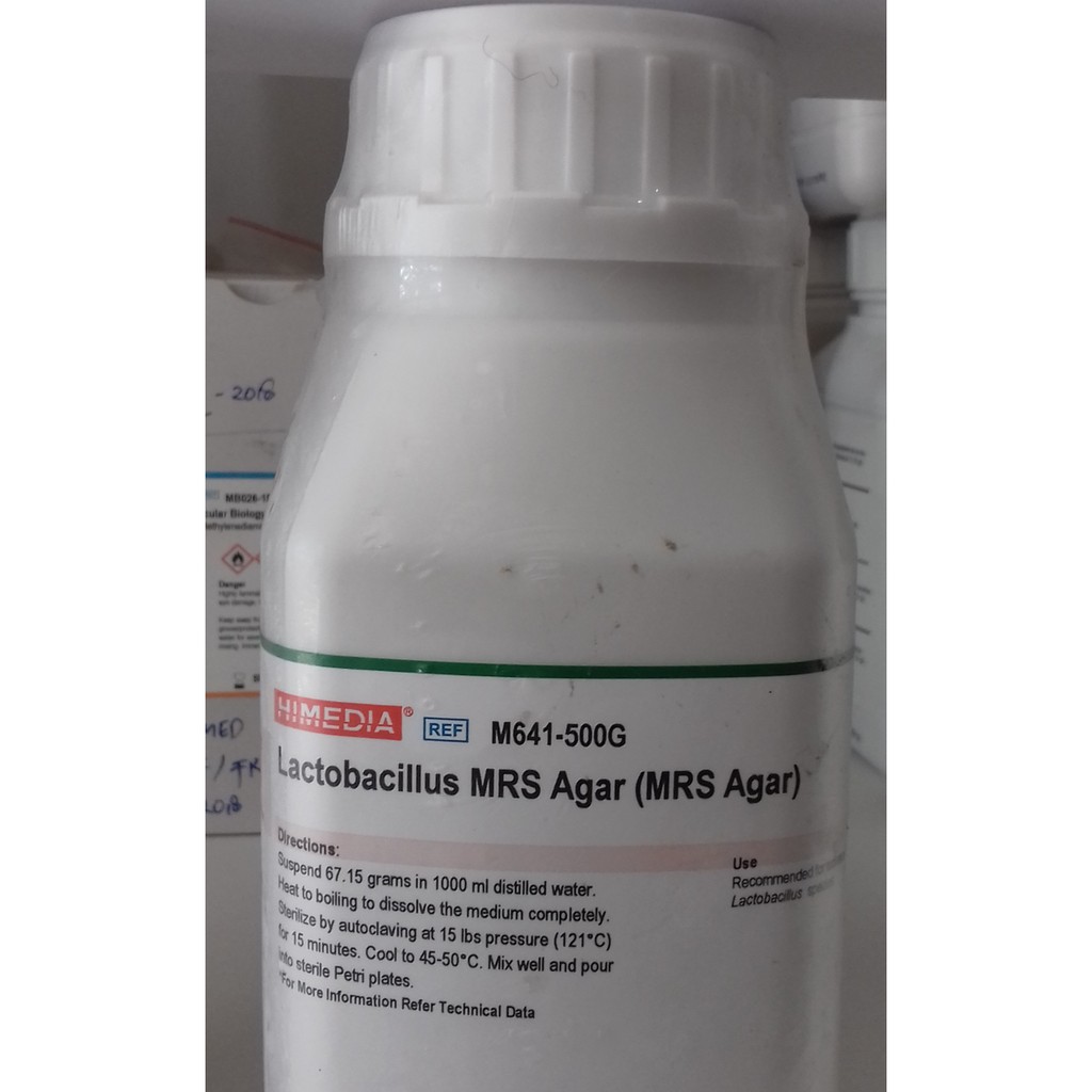 Jual Media Mikro Lactobacillus MRS Agar ( MRS Agar ) 500g Shopee