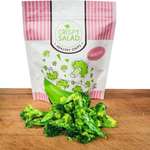 Makanan Sehat Crispy Salad Broccoli Shopee Indonesia