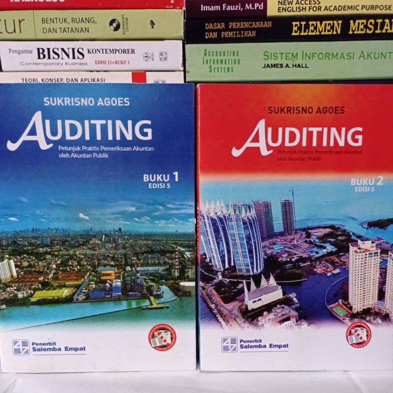 Auditing Edisi 5 Buku 1&amp;2(1Set) By Sukrisno Agoes | Shopee Indonesia