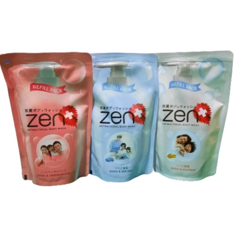 Jual ZEN Body Wash 450ml / Sabun Mandi Cair ZEN 450ml Shopee Indonesia