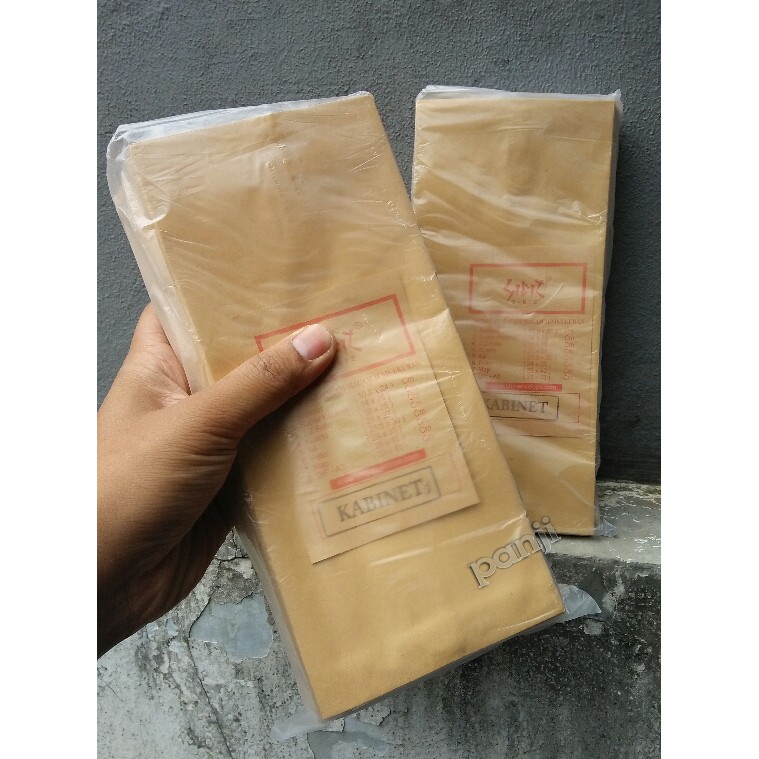 Jual Amplop Coklat Ukuran Kabinet 1 Pack Isi 100 Pcs | Shopee Indonesia