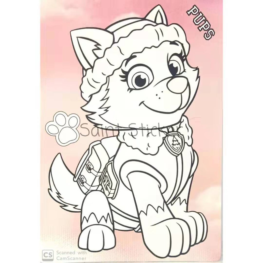 Jual Kanvas Lukis Mewarnai Drawing Canvas Anak Karakter Kartun Paw Patrol Indonesia|Shopee Indonesia 1024_X_1024_jpg