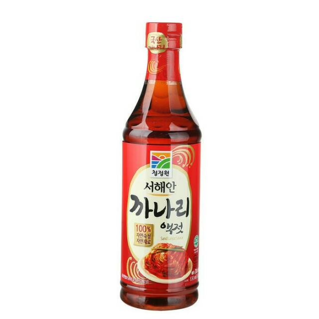 Kecap ikan korea, korean fish sauce, bahan untuk membuat kimchi 500ml