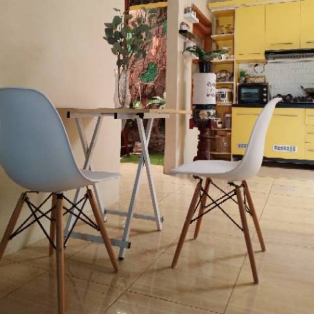 Dacey Chair Kursi Bangku Informa Scandinavian Shopee Indonesia