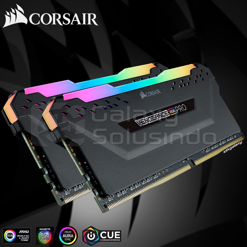 Jual Corsair Vengeance Rgb Pro 32Gb 2X16Gb Ddr4 3600Mhz Cmw32Gx4M2D3600C18 | Shopee Indonesia