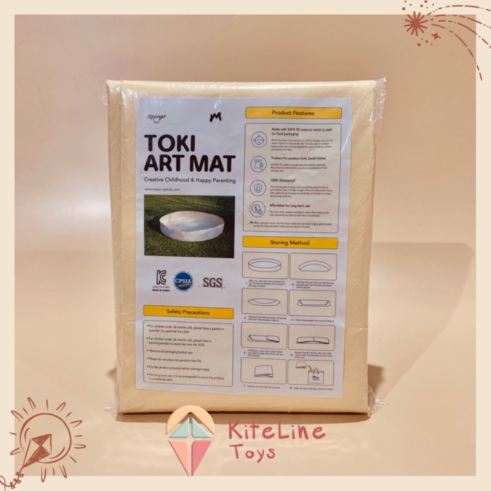 Jual Toki Art Mat Size M Alas Bermain Anak / Sensory Play / Waterproof Shopee Indonesia