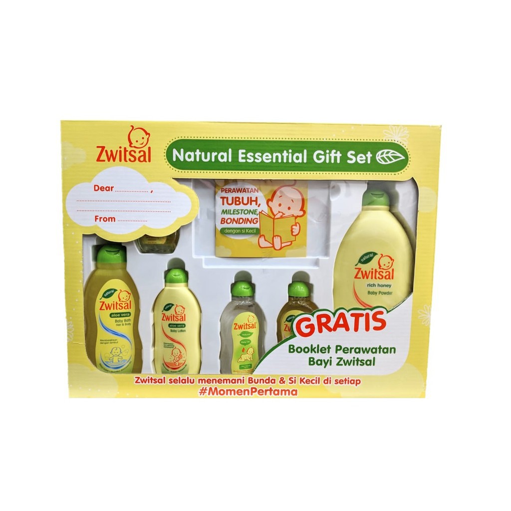 Exp. Min 2021 Zwitsal Baby Spa Gift Box Set Hadiah / Kado Shopee