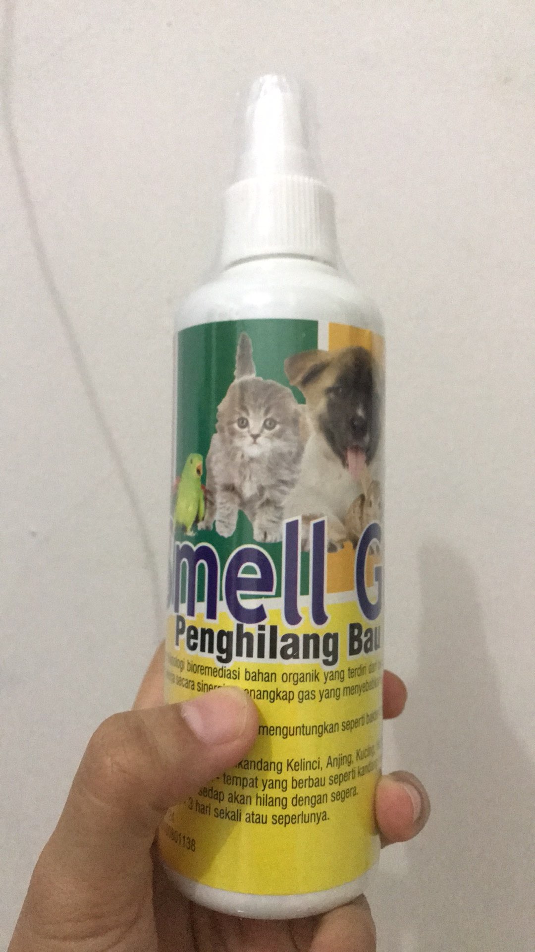 Smell Good Penghilang bau kandang kucing anjing Smell Good Spray