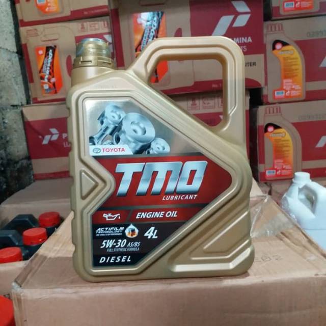 Oli toyota tmo diesel sae 5w30 full synthetic galon 4lt Shopee Indonesia