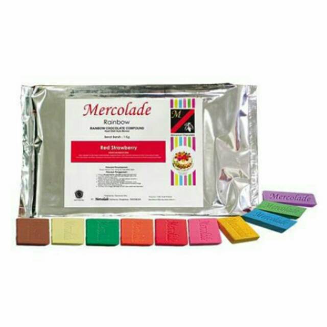 Jual Coklat Batang Warna Warni Mercolade | Shopee Indonesia
