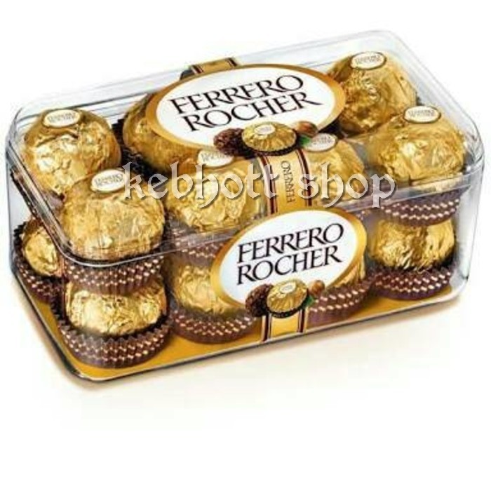 Jual Chocolate Ferrero Rocher T 16 Cokelat Ferrero Rocher Isi 16 | Shopee Indonesia