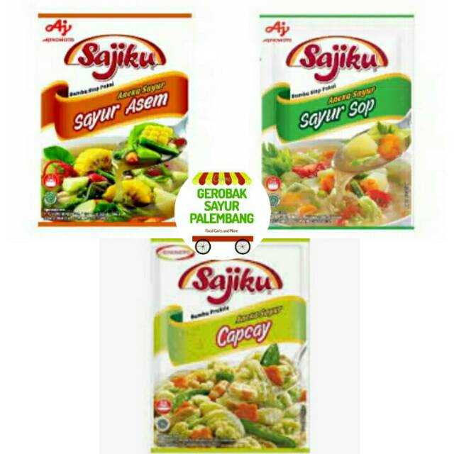 Sajiku Bumbu Sayur Asem Sop Capcay Soto Gerobak Sayur Palembang