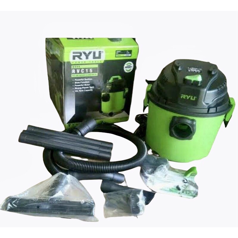 Jual VACUM CLEANER RYU PENYEDOT DEBU RVC 15 LITER BASAH DAN KERING