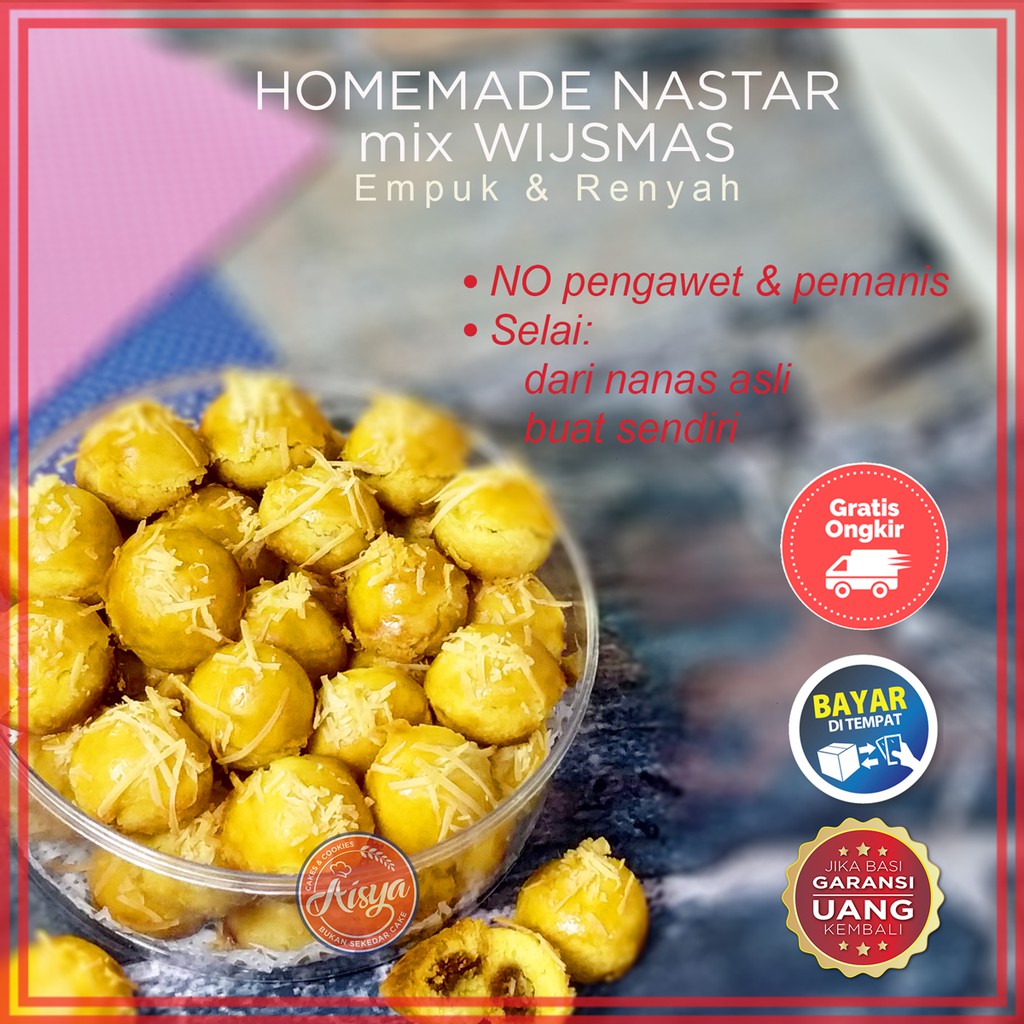 Gambar Nastar Nanas / 5 Resep Kue Nastar Nanas Keju Dan Coklat Yang