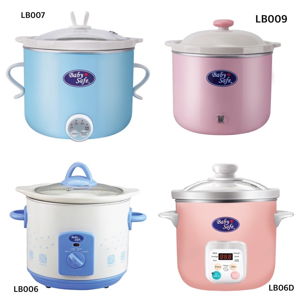Jual Baby Safe Slow Cooker LB006 LB06D LB007 LB009 Alat Masak Mpasi