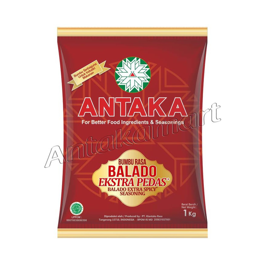 BUMBU TABUR / BUMBU SERBAGUNA ANTAKA RASA PREMIUM 100g / Bumbu BALADO