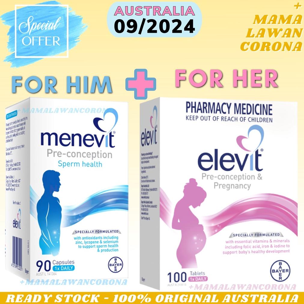 Jual Elevit Pregnancy Pre Conception Multivitamin 100 Tablets Tablet
