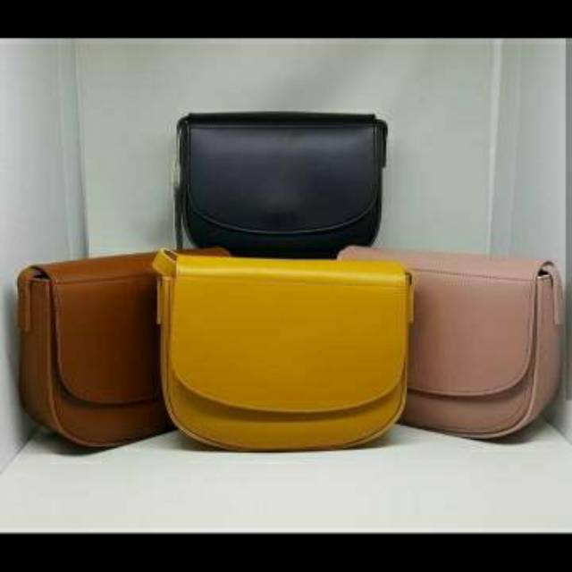 MINISO ORIGINAL! 4WRN. SIMPLE SOLID COLOR CROSSBODY BAG. Tas selempang miniso murah ready