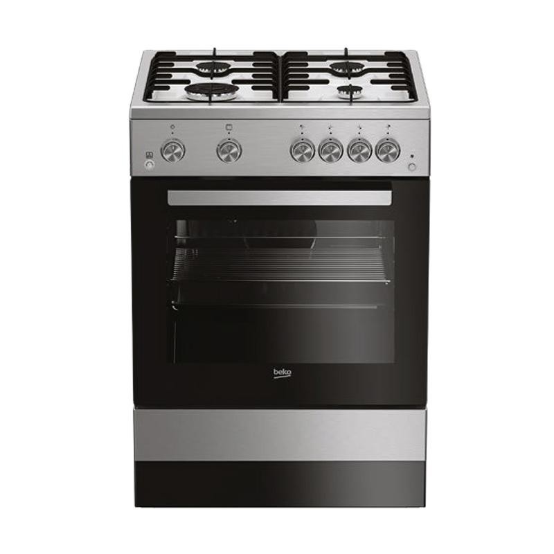 Jual Beko Freestanding Gas Cooker Kompor Oven FSGT52110GS Indonesia