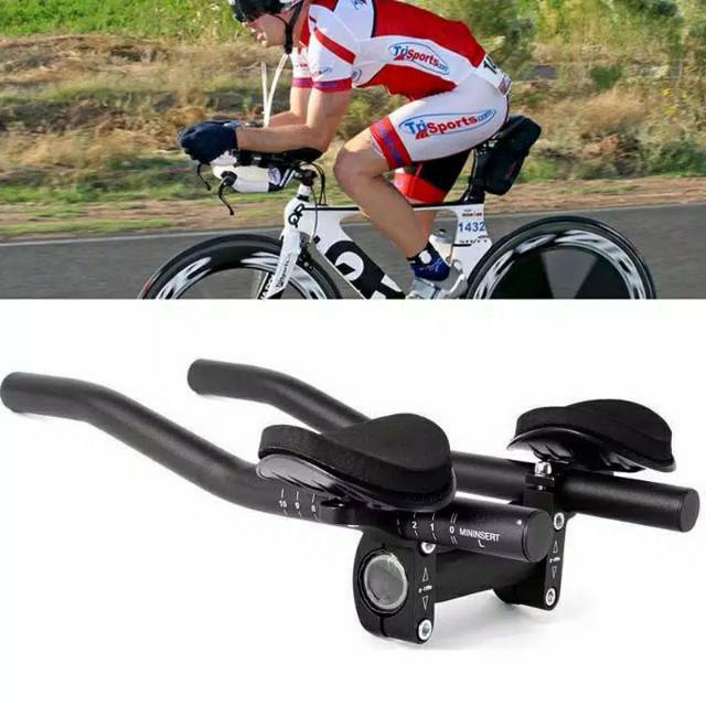 Jual Stang Aerobar Restbar Tt Triathlon Alloy Road Bike Balap | Shopee Indonesia