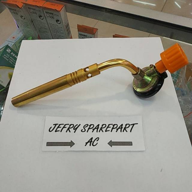 Kepala las single manual Blender las blow blow torch kepala gas kaleng