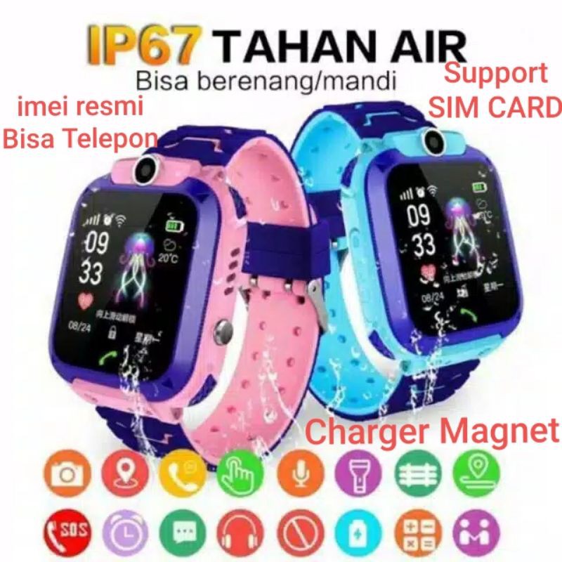 Jam Tangan imo SmartWatch HP Kids Anak imoo immo Q12 GPS