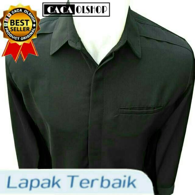 Jual Safari PASPAMPRES Hitam Biru Lengan Panjang Pendek Setelan Baju Celana  Bahan Seragam Berkualitas Indonesia|Shopee Indonesia