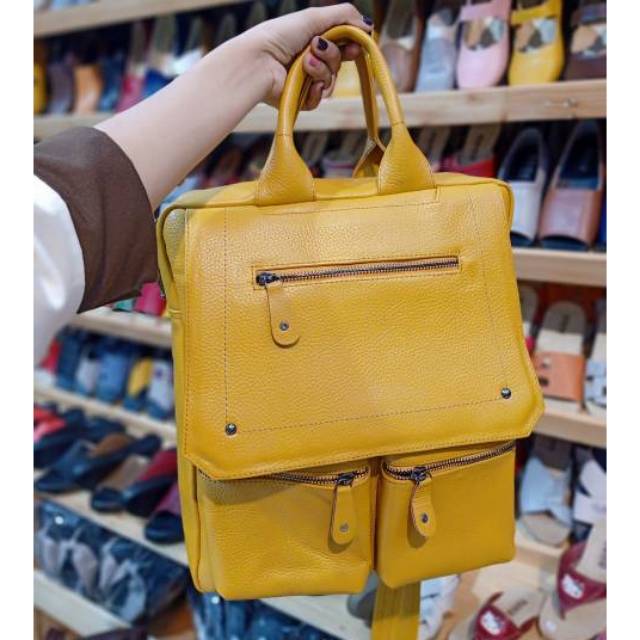 SUKAREGANG GARUT TAS KULIT ASLI WANITA 3 in 1 Shopee