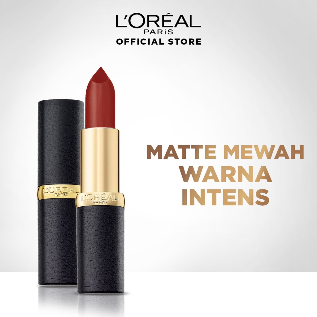 Jual L'oreal Paris Color Riche Matte Lipstick Makeup (Matte Lipstick Dengan Warna Intents) | Shopee Indonesia
