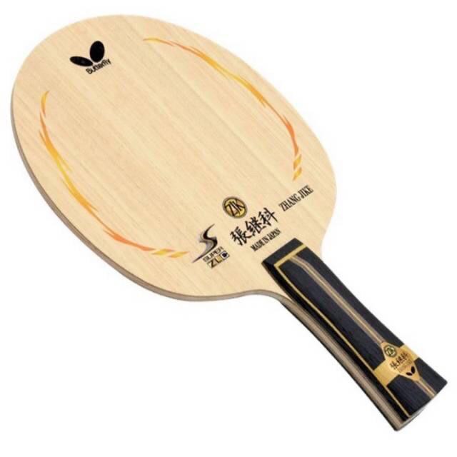 KAYU BLADE BAT BET PINGPONG TENIS MEJA BUTTERFLY ZHANG JIKE SUPER ZLC