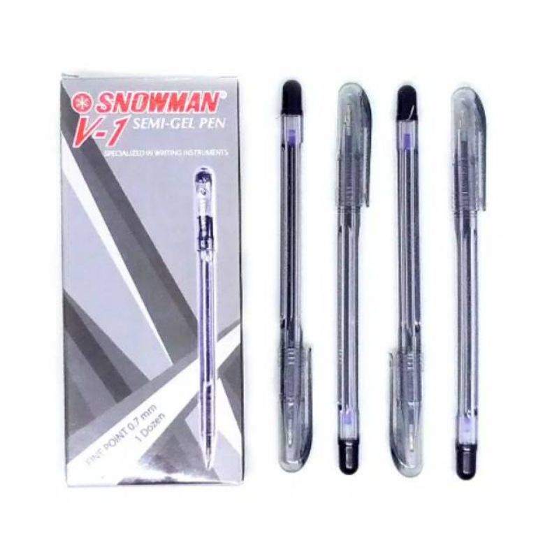 Jual Pulpen Snowman v1 / Pen Snowman (12pcs) Shopee Indonesia