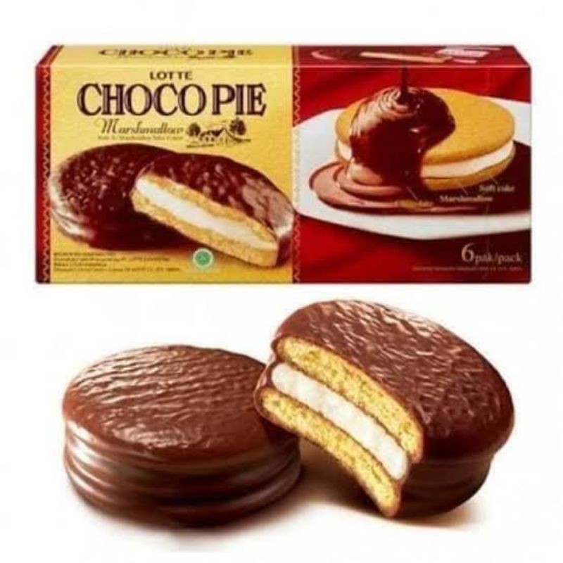 Jual Best Seller Choco Pie Marshmallow 28 Gram / Biskuit Chocopie / Snack Coklat / Jajanan Kekinian | Shopee Indonesia