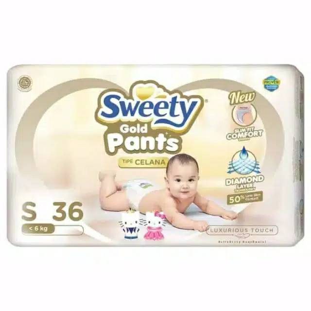 Jual Sweety Pants Royal Gold Xl26 Shopee Indonesia