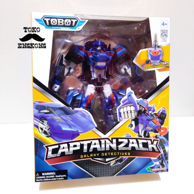 Jual TOBOT CAPTAIN ZACK GALAXY DETECTIVES ORIGINAL Shopee Indonesia