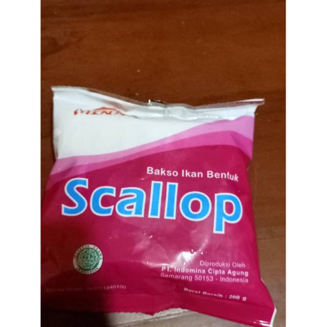 Scallop ikan minaku 200gram kismis frozen food semarang Shopee Indonesia