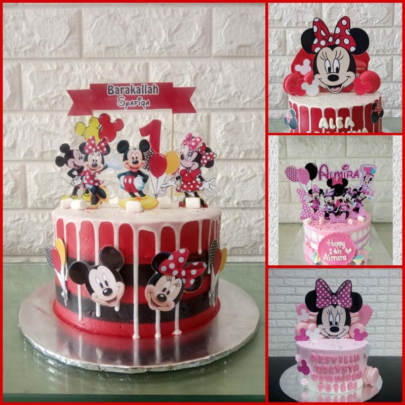 kue ulang tahun / birthday cake / anniversary / minnie mouse / kue enak